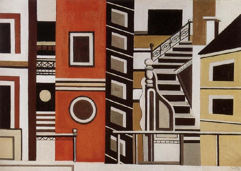 Fernard Leger The design having stair